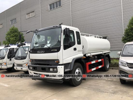 Isuzu FTR 9,000-10,000 litros de agua Bowser camión de tanques