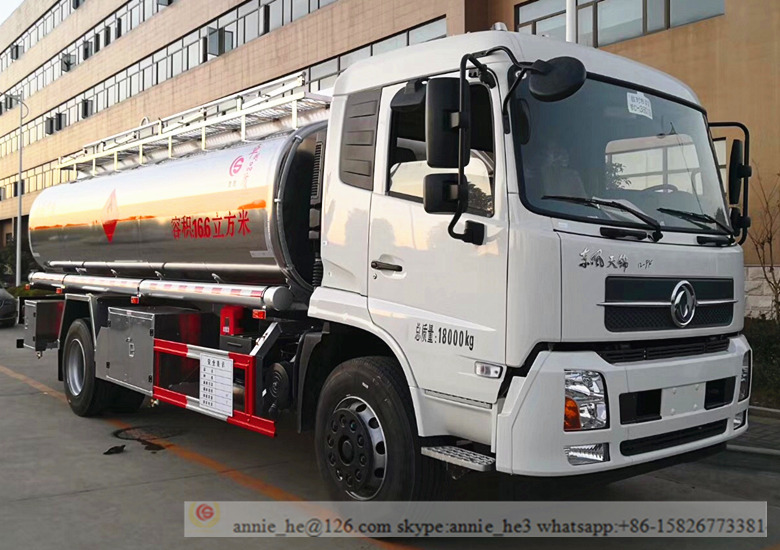 Stainless Steel Fuel Truck