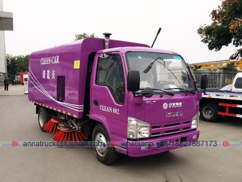 ISUZU Road Sweeper Truck-3