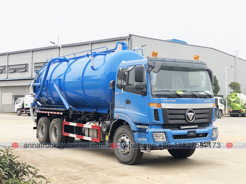 20,000 Liters Sewage Vacuum Truck-6