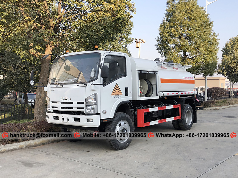 ISUZU fuel tanker truck