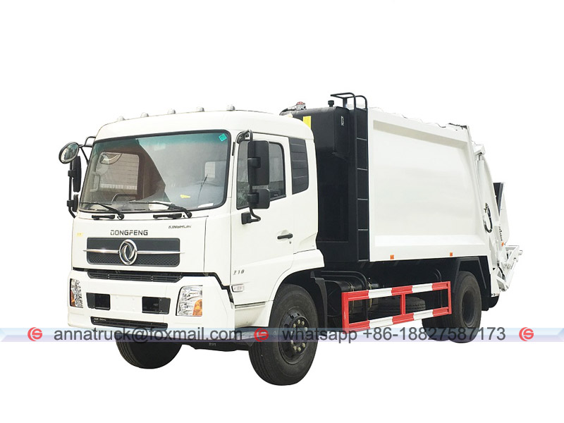 Camión compactador de basura Dongfeng Kingrun en venta-1