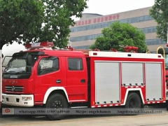 dongfeng tanque de agua camión de bomberos