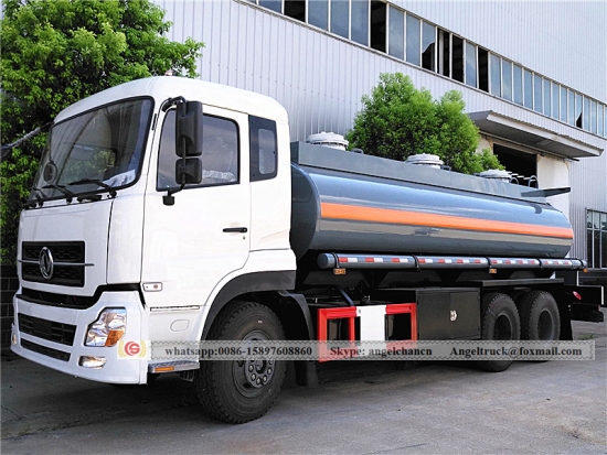 dongfeng camión cisterna líquido químico