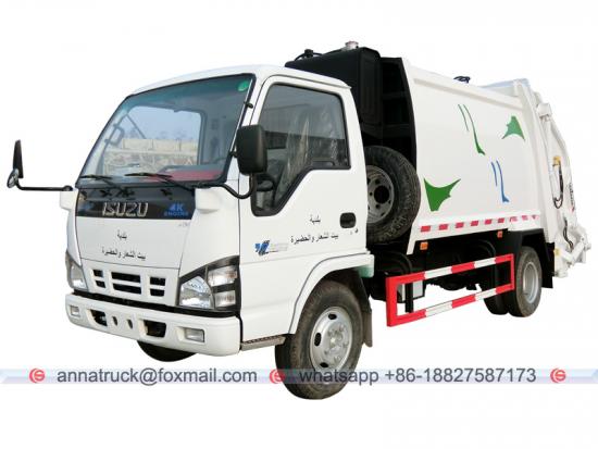  6m³ basura Compactador camión ISUZU 