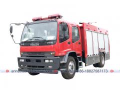 8.500 litros ISUZU  FTR camión de bomberos