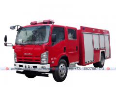 4.000 litros ISUZU camión de bomberos