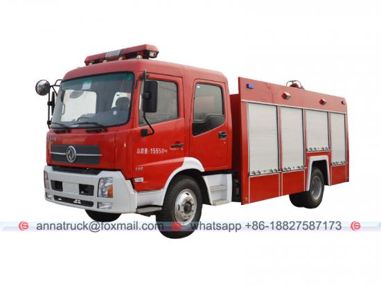 7.000 litros Dongfeng camión de espuma de extinción de incendios