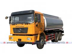 27.000 litros Shacman camión cisterna de aceite combustible