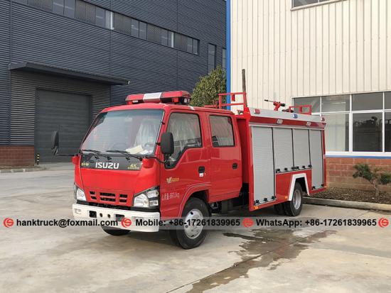 Isuzu NHR Camión de lucha contra incendios de agua de 2,000 litros