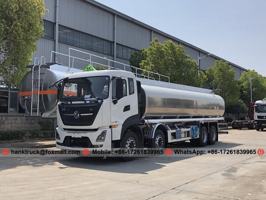  Dongfeng Camión de reposo de aleación de aleación de 30,000 litros de aluminio