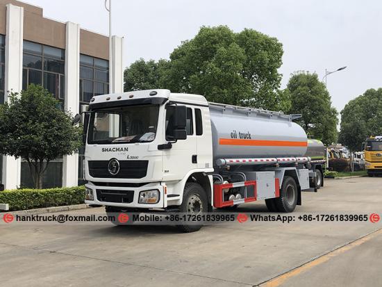  Shacman L3000 10.000 litros de camión de reposapiés con dispensador