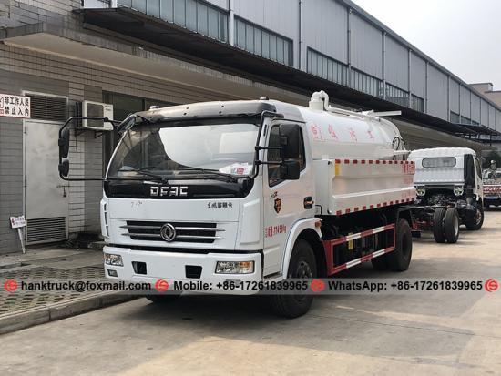  Dongfeng 6.000 litros de jetting camión de succión
