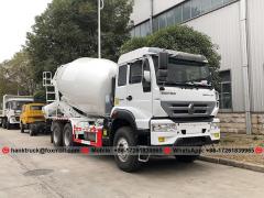 Camión hormigonera de construcción SINOTRUK 10cbm
