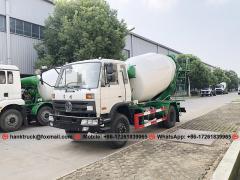 Camión de transporte de hormigón de construcción DONGFENG 6cbm
