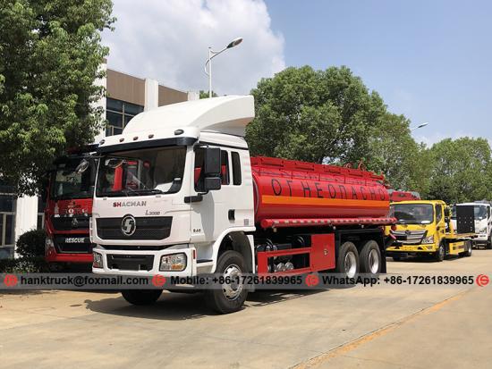 Camión cisterna de combustible SHACMAN L3000 de 16.000 litros