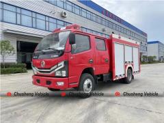 dongfeng tanque de agua camión de bomberos