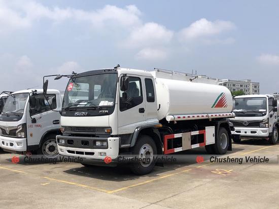 Camión cisterna de combustible ISUZU de 15.000 litros