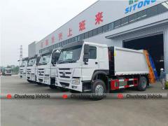  SINOTRUK  HOWO  14CBM basura Compactador camión