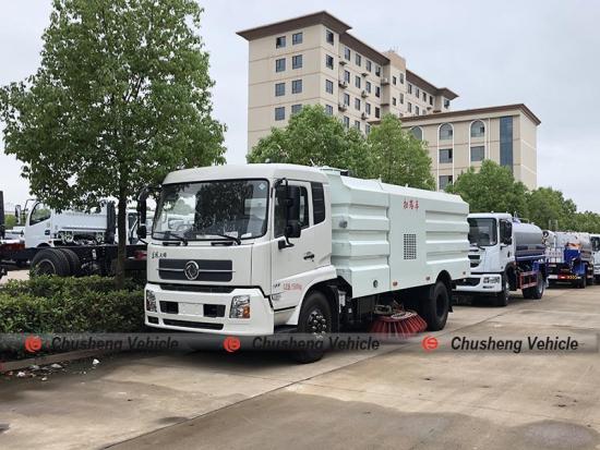  Dongfeng Kingrun camión de barrido de carreteras