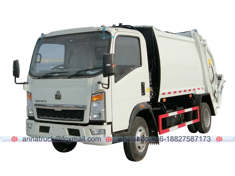 camión compactador de basura