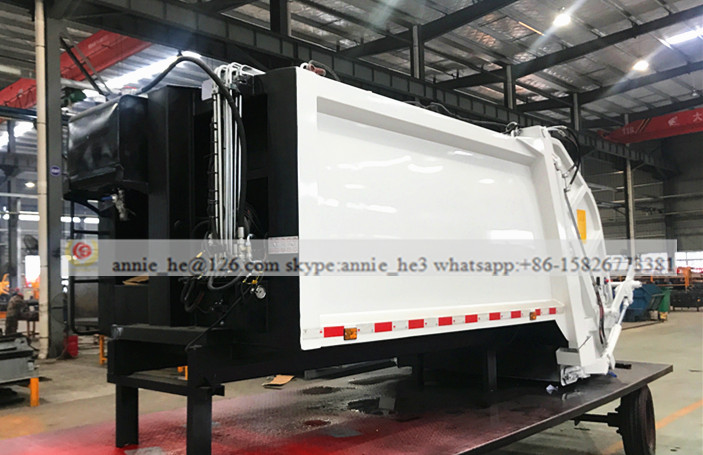 Exportación de camión compactador de basura de 6m³ a Filipinas
