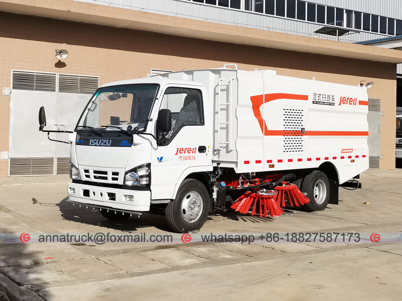 camión barredor de carreteras ISUZU a china nacional